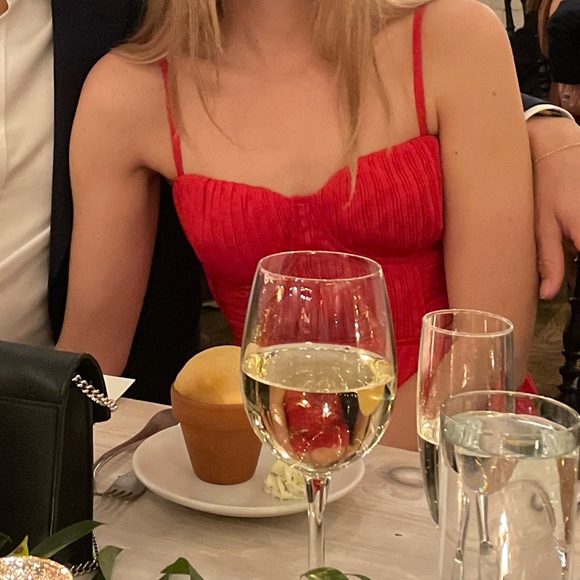 Red Lulus Dress Size XS - Picture 4 of 5